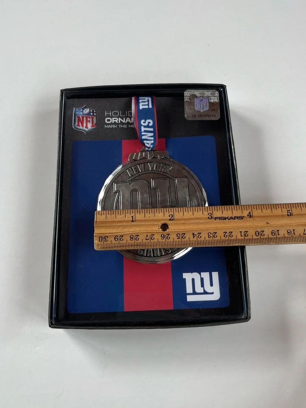 NFL New York Giants Ornament (New in Package)